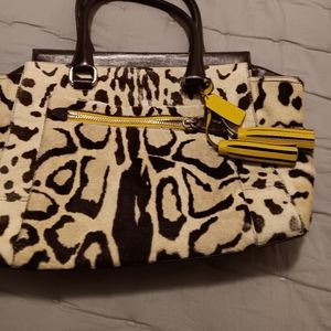Coach H1269 21166 Legacy Ocelot Candace Carryall